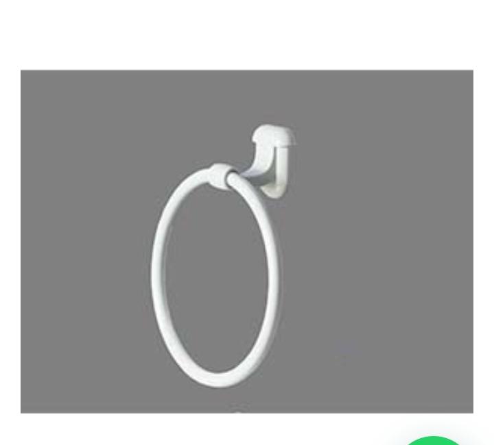 NEMSI PLASTIC RING TOWEL HOLDER